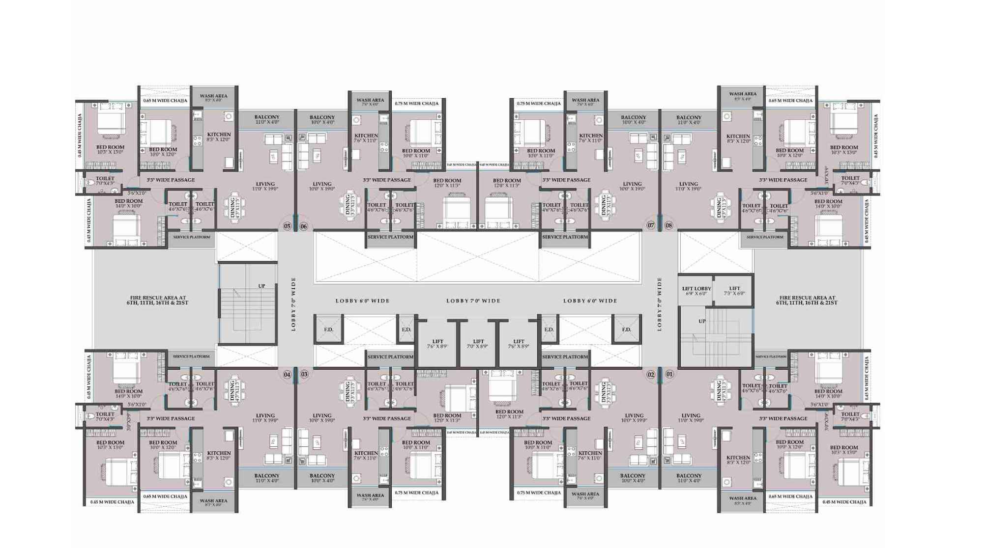 Shakti-One-Luxuria-Floor-Plan